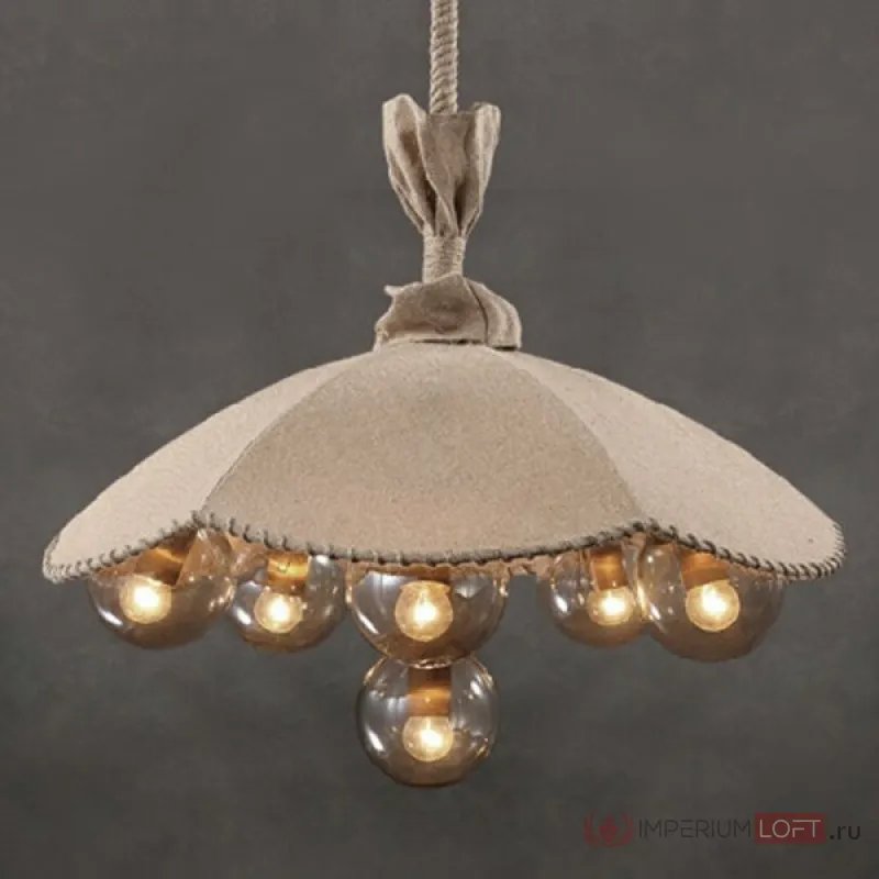 Люстра Loft Pendant Lamp Glass & Linen Bouquet от ImperiumLoft