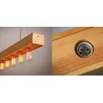 Люстра Loft Wooden Lighting Line Pendant от ImperiumLoft