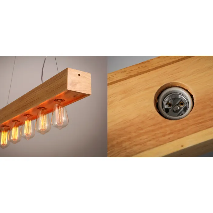 Люстра Loft Wooden Lighting Line Pendant от ImperiumLoft