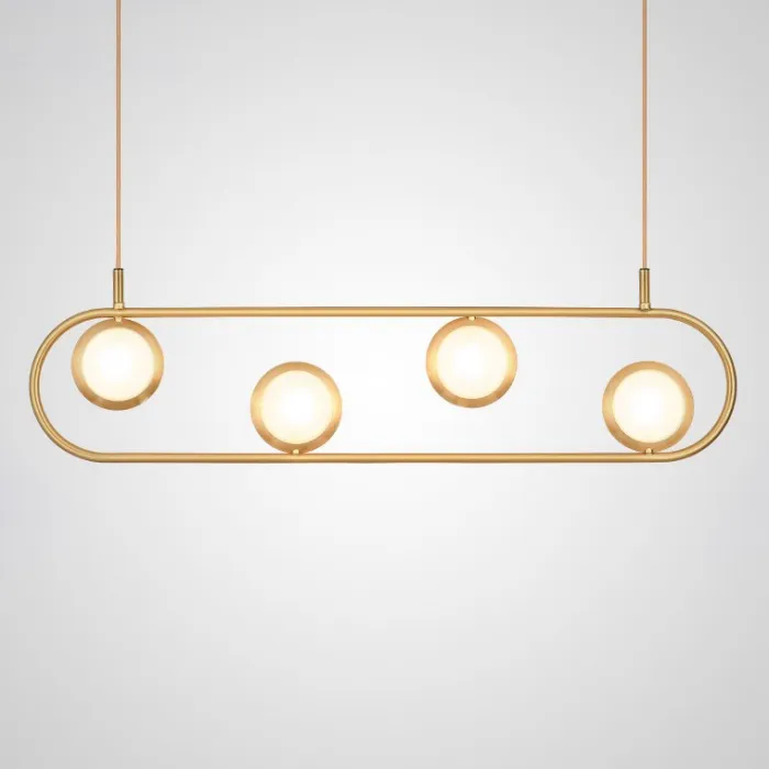 Люстра HOOP LED LONG от ImperiumLoft