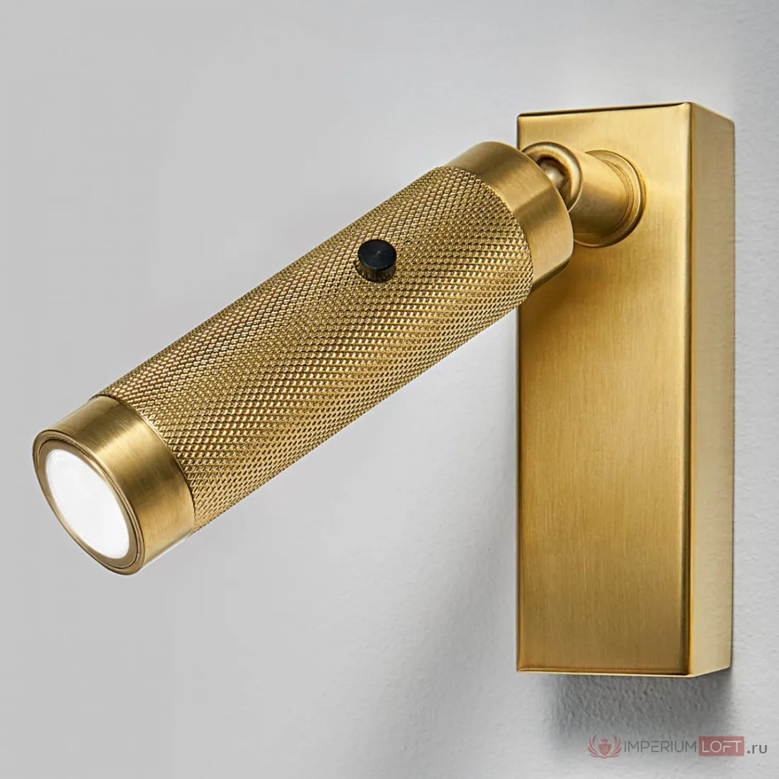 Бра Chelsom Wall led Dock Brass