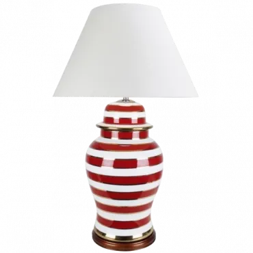 Настольная лампа Red & White