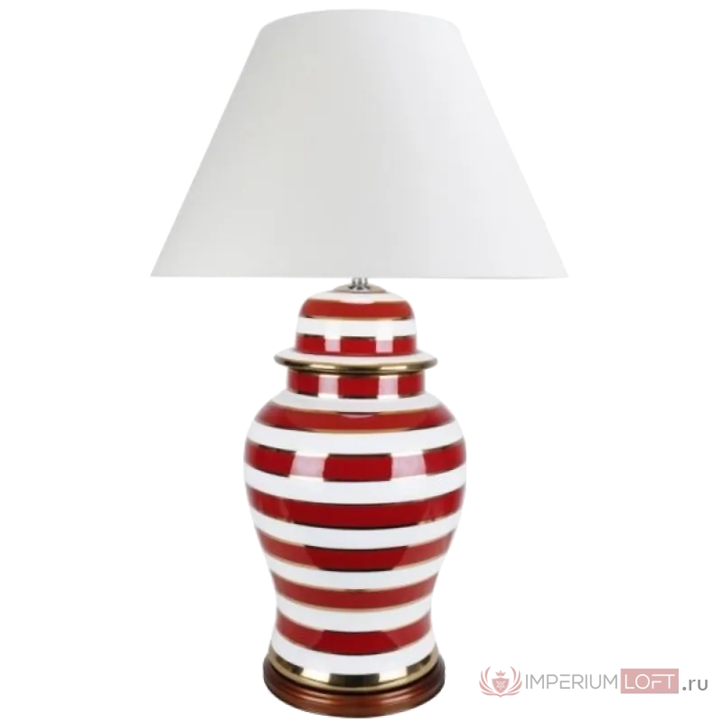 Настольная лампа Red & White от ImperiumLoft