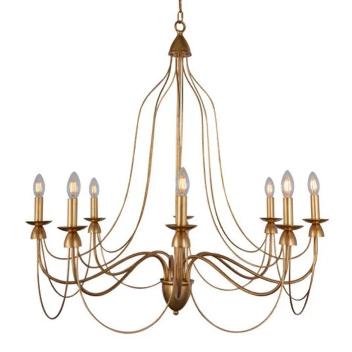 Люстра Wrought Iron Chandelier от ImperiumLoft