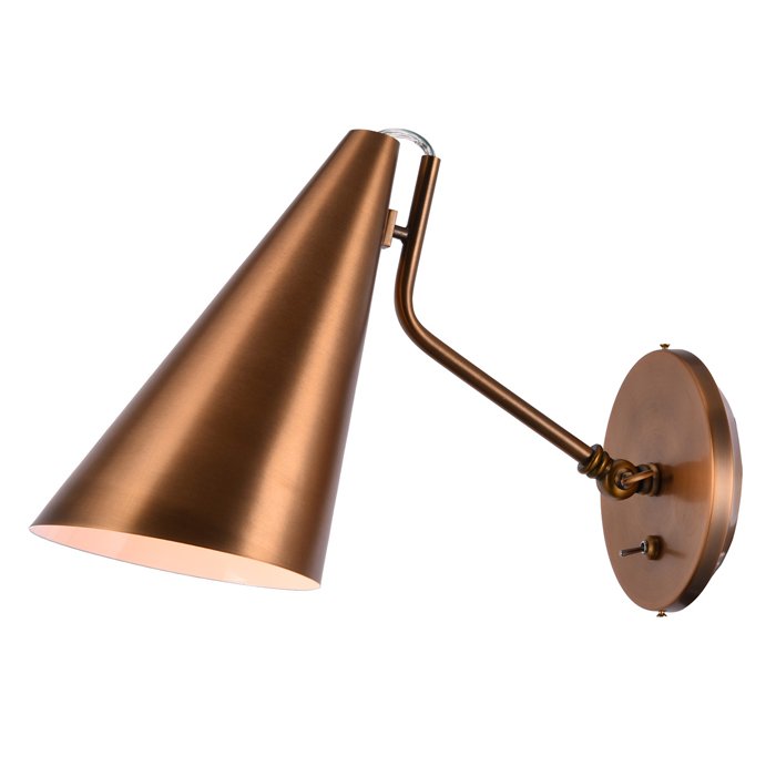 Бра VC light CLEMENTE wall lamp copper от ImperiumLoft