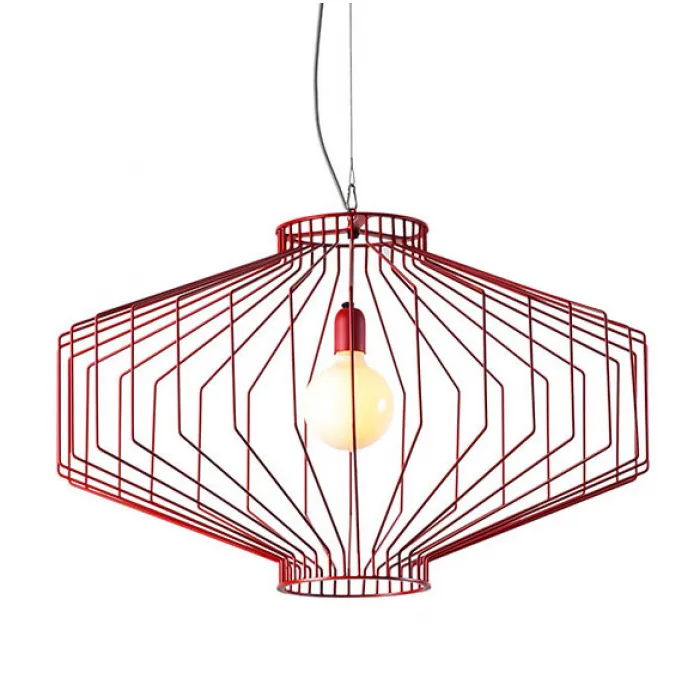 Подвесной светильник Cage Wire Color Big от ImperiumLoft