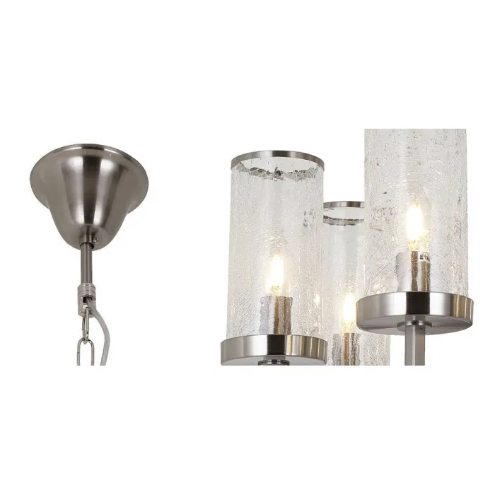Люстра LIAISON ONE-TIER Chandelier 7 Silver от ImperiumLoft