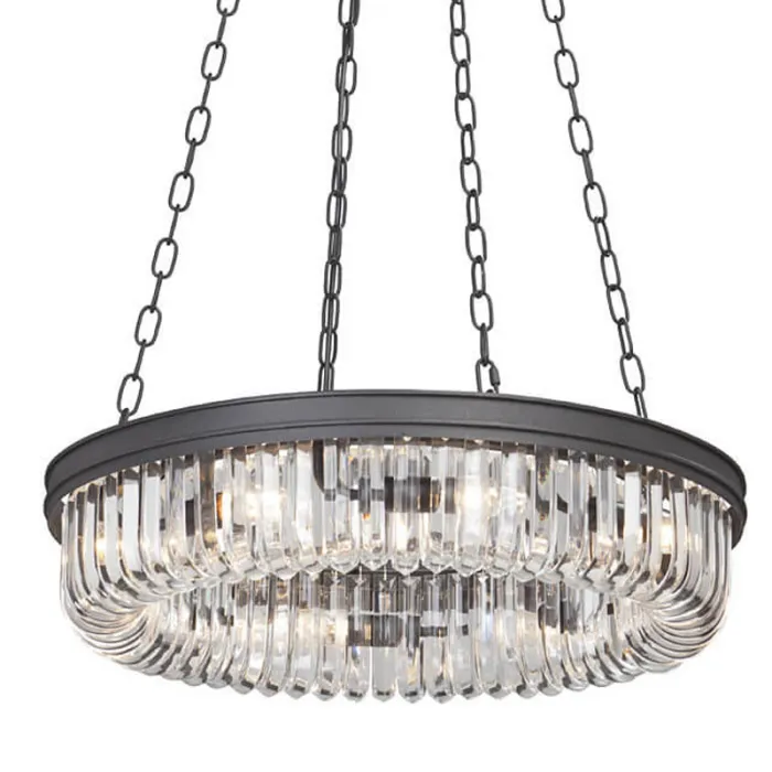 Люстра Retro Frozen Clear Glass Chandelier D 62 от ImperiumLoft