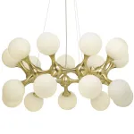 Подвесная люстра MOONDROP Chandelier Gold 18