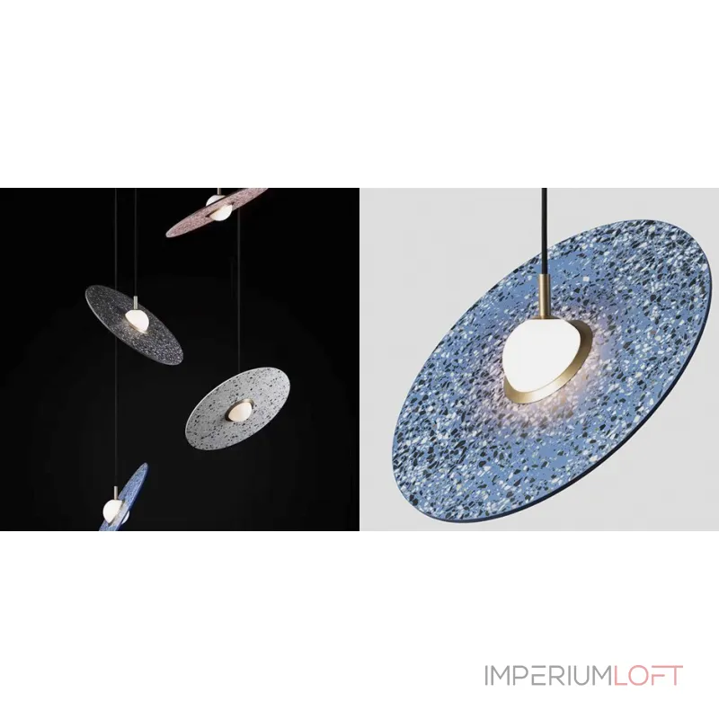Подвесной светильник Stone Disc Haning Pendant