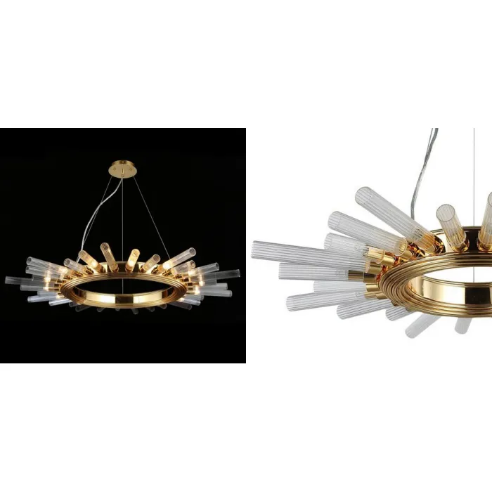 Люстра Art Deco Sun Light от ImperiumLoft
