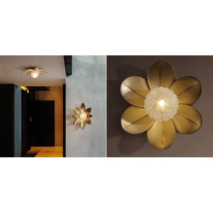 LOTUS Wall Lamp Бра форме листьев лотоса от ImperiumLoft