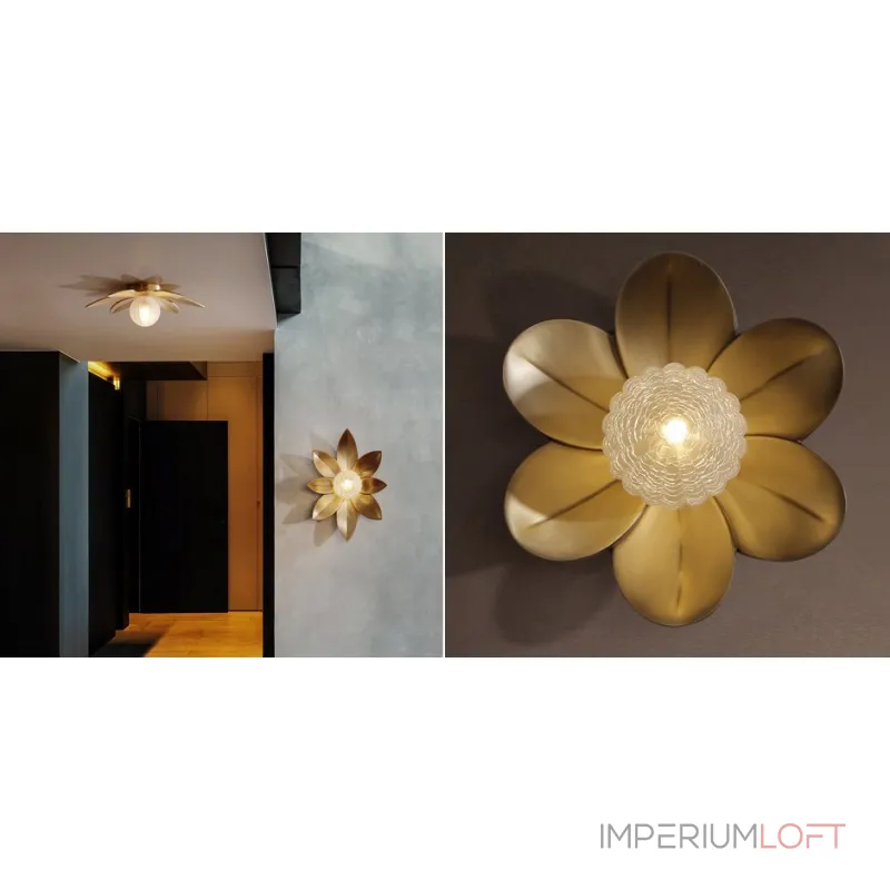 LOTUS Wall Lamp Бра форме листьев лотоса от ImperiumLoft LOTUS Wall Lamp Бра форме листьев лотоса от ImperiumLoft