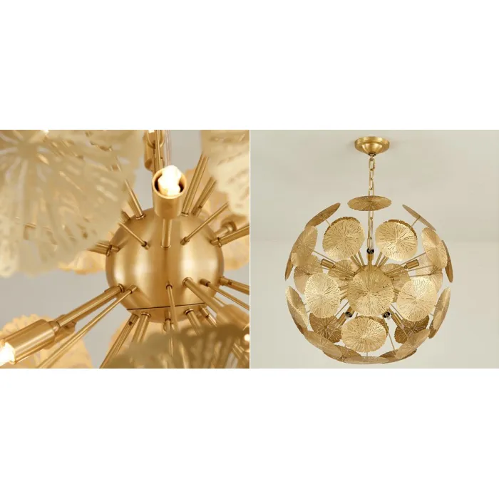 Люстра GLOBAL VIEWS LILY PAD Chandelier от ImperiumLoft