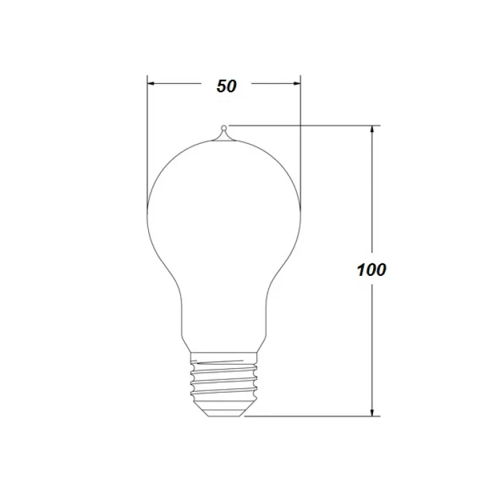 Лампочка Loft Edison Retro Bulb №2 от ImperiumLoft