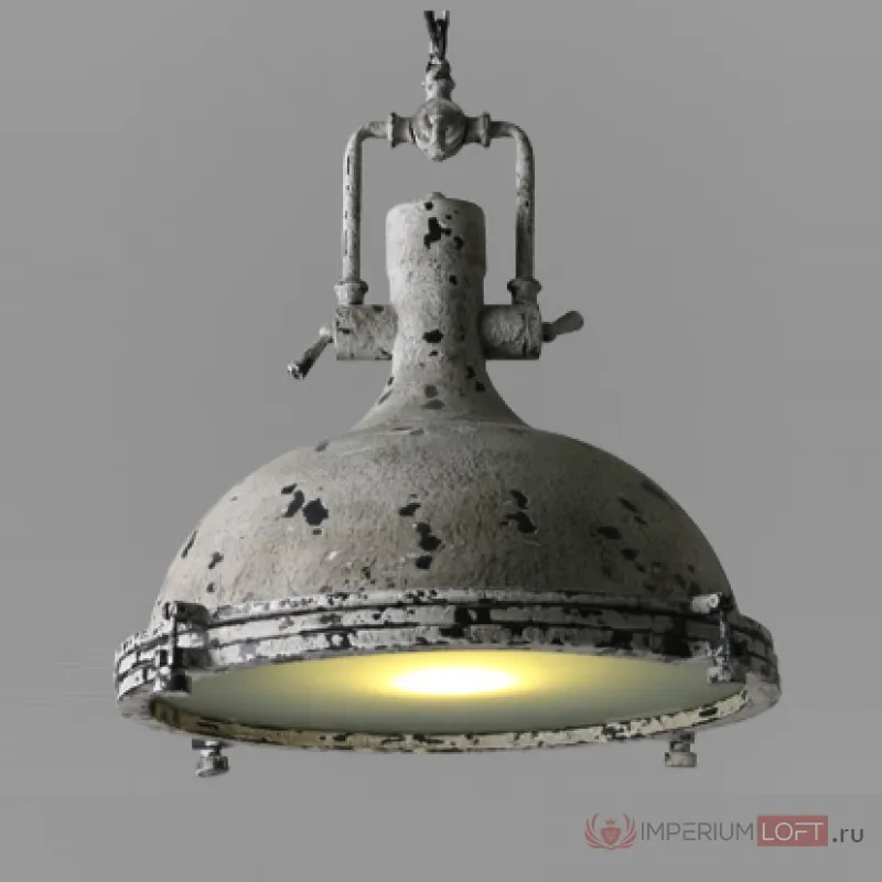 Светильник Gray Industrial Pendant Light  Postapokalipsis  от ImperiumLoft