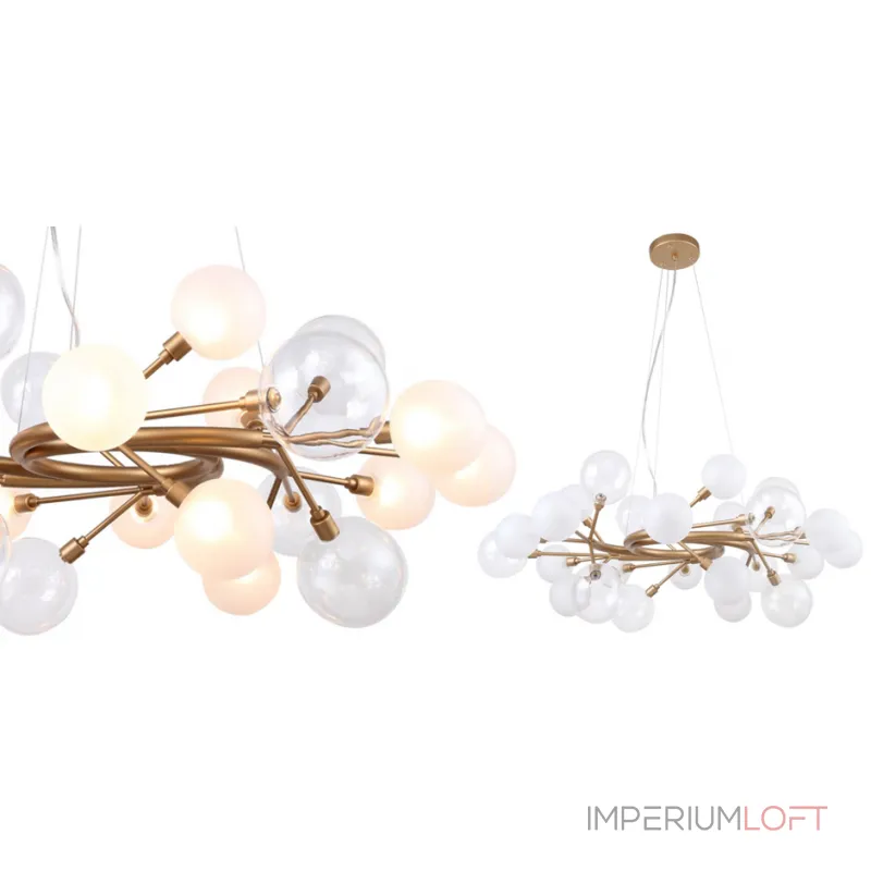 Подвесная люстра Berries Chandelier White 85 Подвесная люстра Berries Chandelier White 85