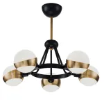 Люстра Hold Ball Brass Chandelier 5 от ImperiumLoft