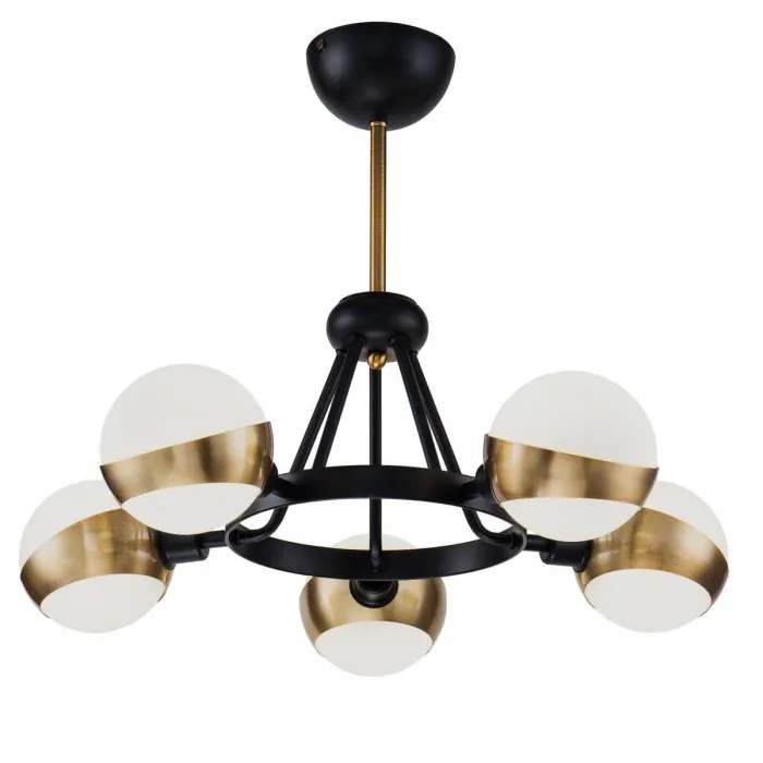 Люстра Hold Ball Brass Chandelier 5 от ImperiumLoft
