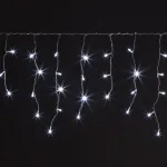 Светодиодная Гирлянда-Бахрома с Белым светом