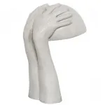 Настольная лампа Modern Richard Etts Plaster Hands Table Lamp от ImperiumLoft