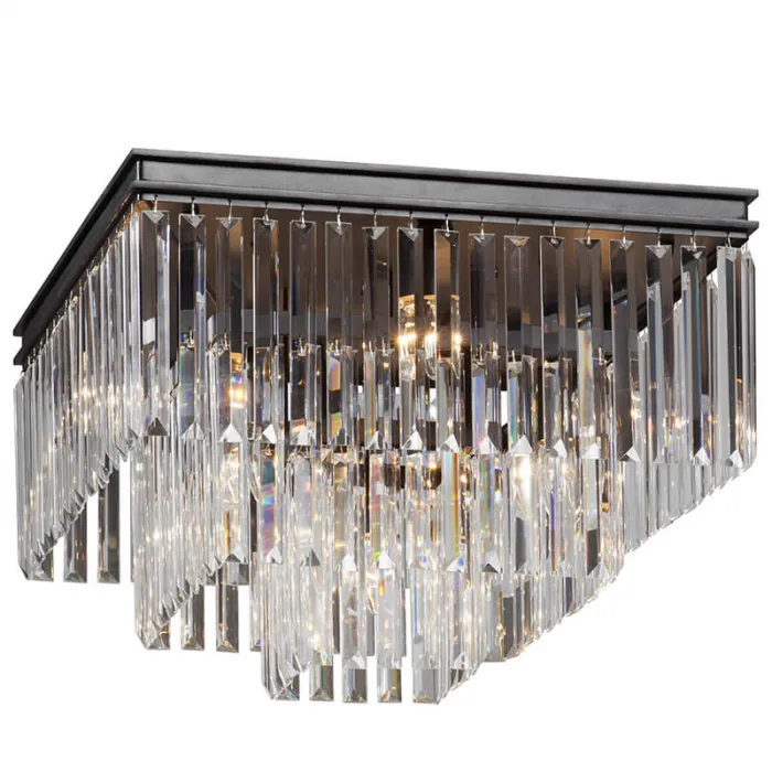 Потолочный светильник ODEON CLEAR GLASS 3-TIER 52 см от ImperiumLoft