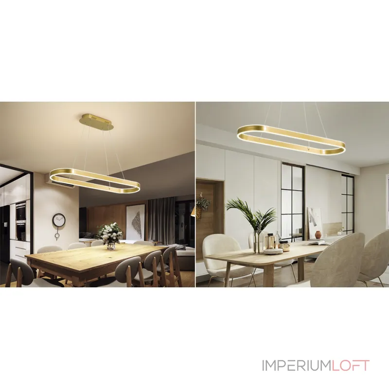 Люстра Ribbon Oval Chandelier