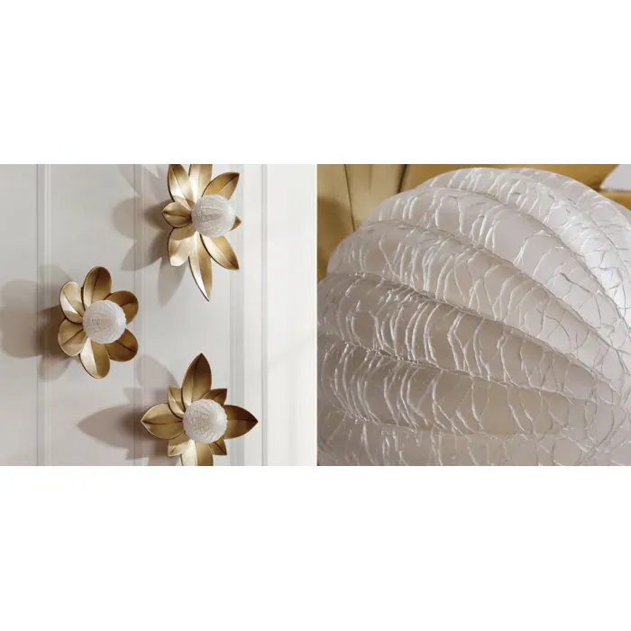 LOTUS Wall Lamp Бра форме листьев лотоса от ImperiumLoft