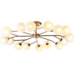 Потолочный светильник Berries Chandelier Amber 86 от ImperiumLoft