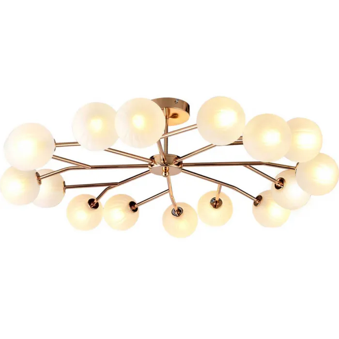 Потолочный светильник Berries Chandelier Amber 86 от ImperiumLoft
