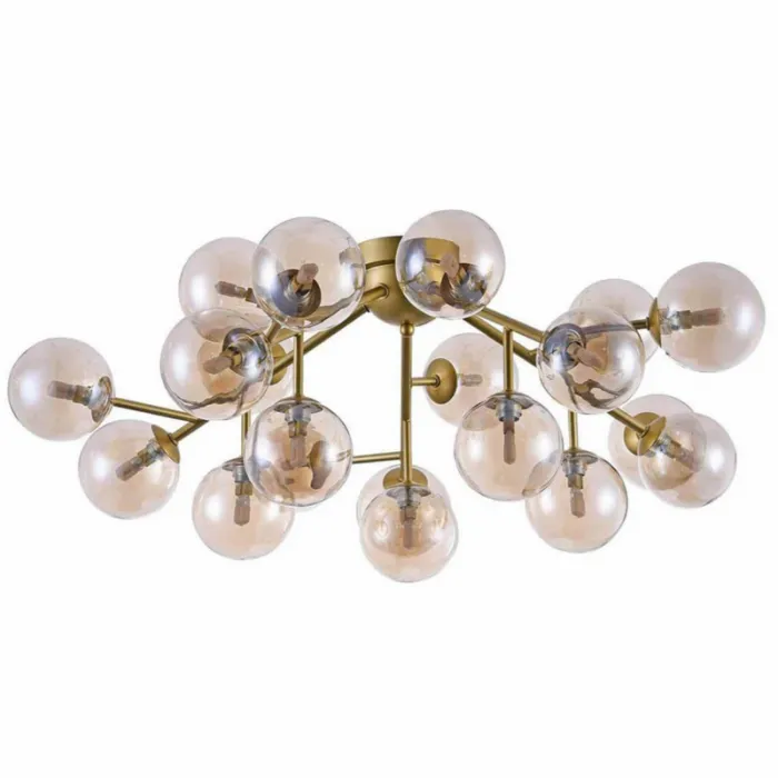 Потолочный Светильник Berries Chandelier Amber 60 от ImperiumLoft