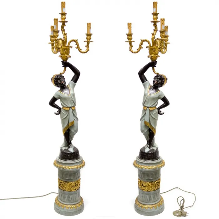 Торшер Girl With Candlestick от ImperiumLoft