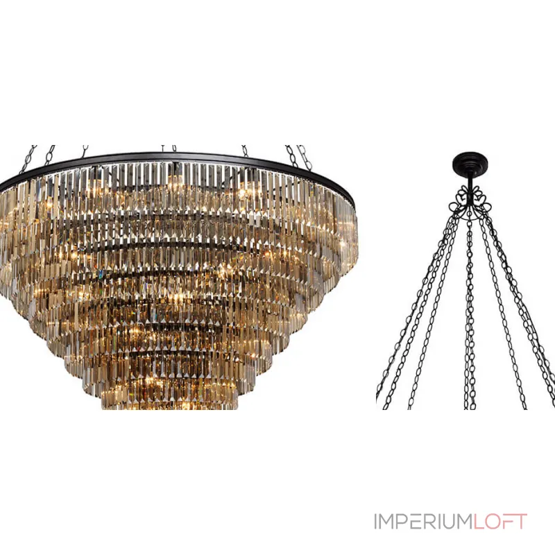 Подвесная люстра ODEON Amber GLASS 11-TIER D160 Подвесная люстра ODEON Amber GLASS 11-TIER D160