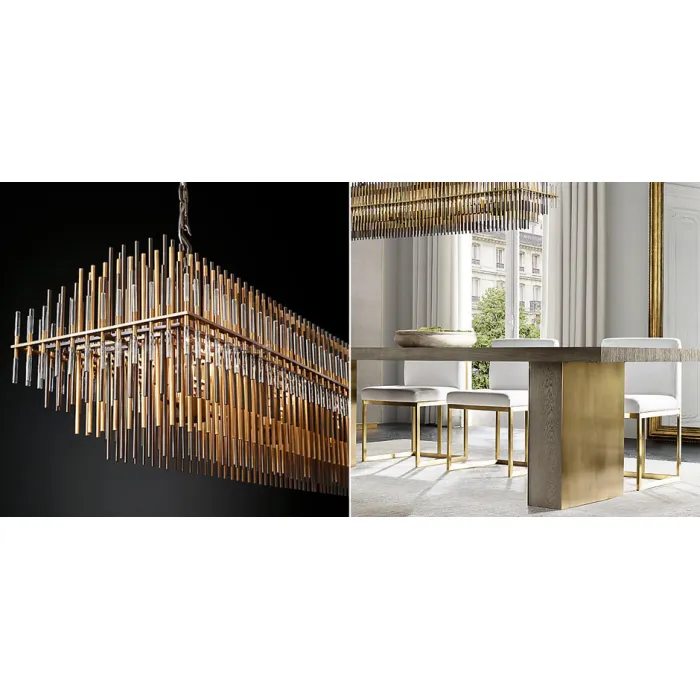Люстра Restoration Hardware Emile Linear Chandelier от ImperiumLoft
