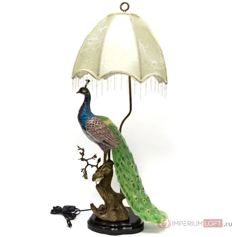 Настольная лампа Peacock Lamp от ImperiumLoft