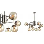 Люстра Amber Balls Chandelier 8 от ImperiumLoft
