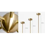 Люстра Cherry Bomb 16 balls Gold от ImperiumLoft