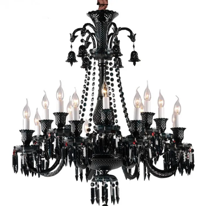 Люстра BACCARAT Zenith Midnight Chandelier 18 от ImperiumLoft