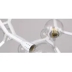 Люстра Polygon Chandelier 6 White от ImperiumLoft