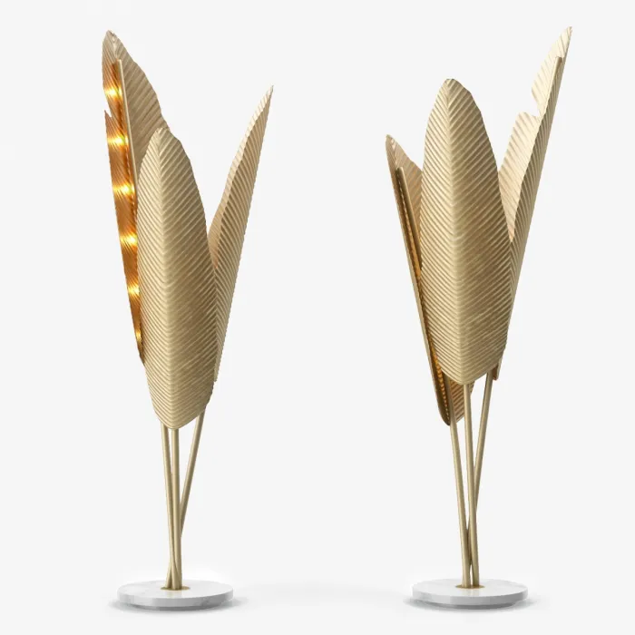 Торшер в форме листьев пальмы Ginger and Jagger Bananas floor lamp от ImperiumLoft