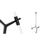 Подвесная люстра Агнес Chandelier Black 6