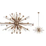 Подвесная люстра GIANT SPUTNIK Chandelier Copper