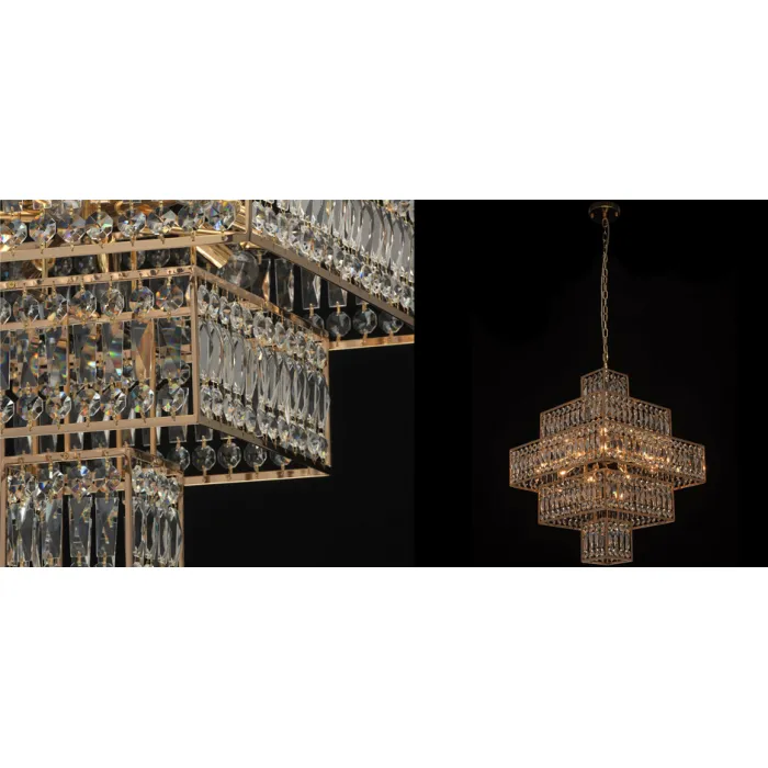 Люстра Crystal Inserts Lamp 16 от ImperiumLoft