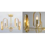 Люстра Defense Oval Gold от ImperiumLoft