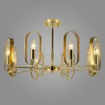 Люстра Defense Oval Gold от ImperiumLoft