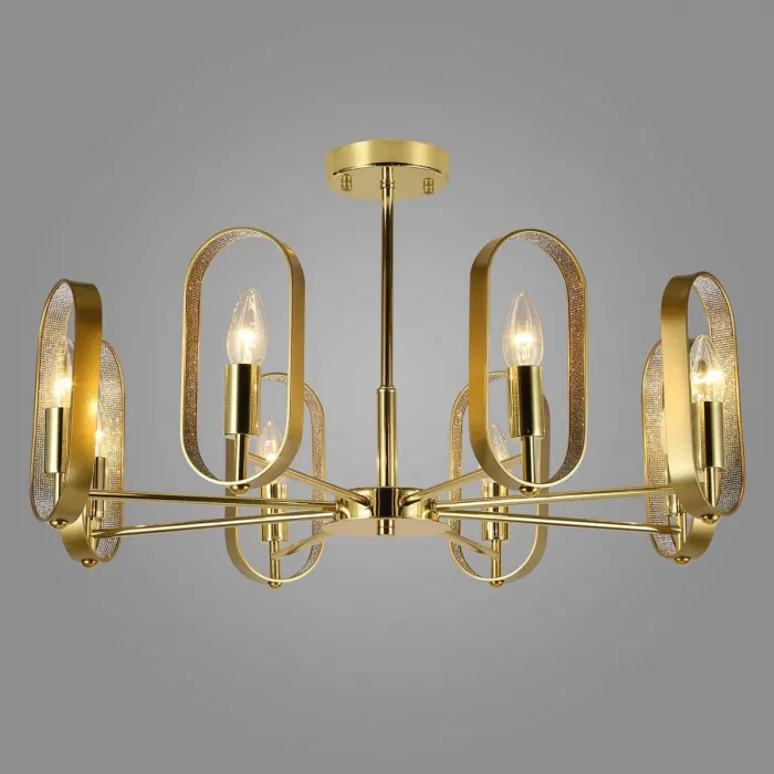 Люстра Defense Oval Gold от ImperiumLoft