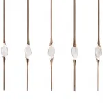 Подвесной светильник Il Pezzo 12 Rectangle Chandelier Gold от ImperiumLoft
