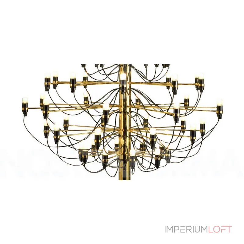 Подвесная люстра Флос 2097 50 Brass designed by Gino Sarfatti