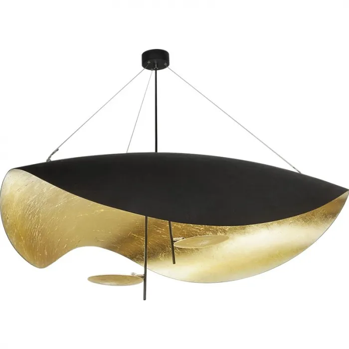 Подвесной светильник CATELLANI & SMITH LEDERAM MANTA S2 PENDANT Black + Gold от ImperiumLoft