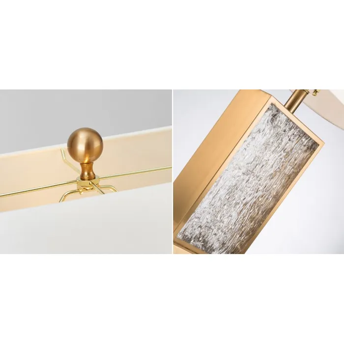 Настольная лампа Glass Ingot от ImperiumLoft